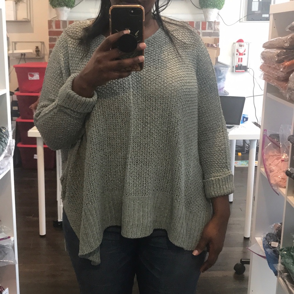 Waffle Sweater